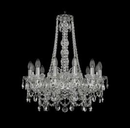 Bohemia Ivele Crystal Люстра Bohemia 1411/12/195/h-70 Ni