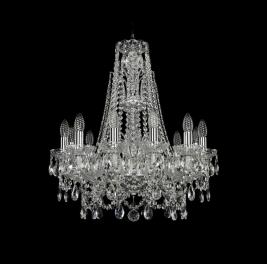 Bohemia Ivele Crystal Люстра Bohemia 1411/12/195/XL-65 Ni