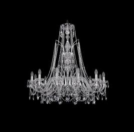 Bohemia Ivele Crystal Люстра Bohemia 1411/12/360/XL-96 Ni