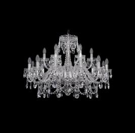 Bohemia Ivele Crystal Люстра Bohemia 1411/12+6/300 Ni