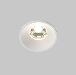 Точечный светильник Maytoni Technical Downlight 3000K Round DL058-7W3K-W