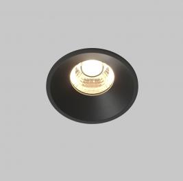 Точечный светильник Maytoni Technical Downlight 3000K Round DL058-7W3K-B