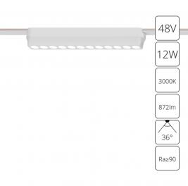 Магнитный трековый светильник Arte Lamp Rapid 3000К A1154PL-1WH