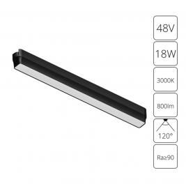 Магнитный трековый светильник Arte Lamp Rapid 3000К A1168PL-1BK