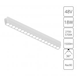 Магнитный трековый светильник Arte Lamp Rapid Smart 2700-6000К A2969PL-1WH