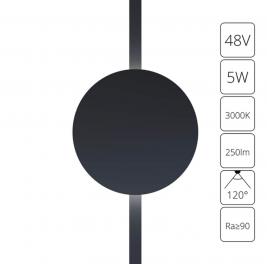 Магнитный трековый светильник Arte Lamp Rapid 3000К A1163PL-1BK