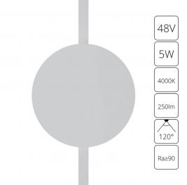 Магнитный трековый светильник Arte Lamp Rapid 4000К A6163PL-1WH