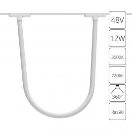 Магнитный трековый светильник Arte Lamp Rapid 3000К A1167PL-1WH