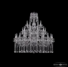 Люстра Bohemia Ivele Crystal  1413/20+10+5/360/3d Ni