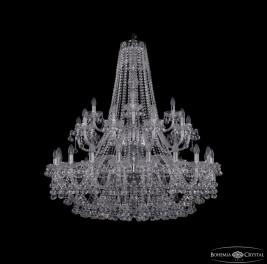 Люстра Bohemia Ivele Crystal  1409/20+10+5/400/2d Ni