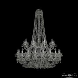 Люстра Bohemia Ivele Crystal  1409/20+10/400/h-152/2d Ni