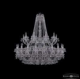 Люстра Bohemia Ivele Crystal  1409/20+10/400/2d Ni