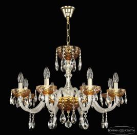 Люстра Bohemia Ivele Crystal  5417/8/240 G Amber/M-1F