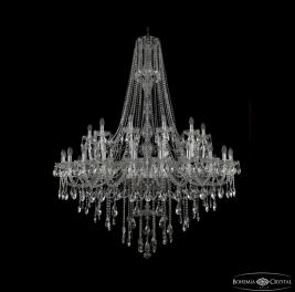 Люстра Bohemia Ivele Crystal  1415/24+12+6/530/h-187 Ni
