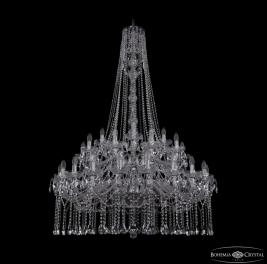 Люстра Bohemia Ivele Crystal  1413/20+10+5/400/h-164/2d Ni
