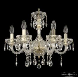 Люстра Bohemia Ivele Crystal  5417/6/165 G Clear/M-1G