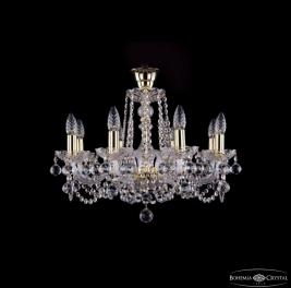 Люстра Bohemia Ivele Crystal  1402/8/195 G Balls tube