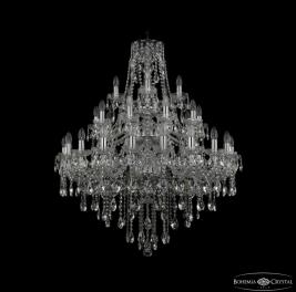 Люстра Bohemia Ivele Crystal  1415/20+10+5/300/3d Ni