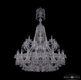Люстра Bohemia Ivele Crystal  1409/20+10+5/400/XL-152/2d Ni