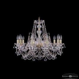 Люстра Bohemia Ivele Crystal  1411/10/240 G Balls