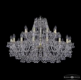 Люстра Bohemia Ivele Crystal  1409/16+8/360 G