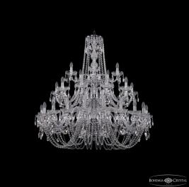 Люстра Bohemia Ivele Crystal  1402/20+10+5/400/3d Ni