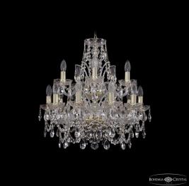 Люстра Bohemia Ivele Crystal  1411/10+5/195/2d G