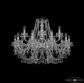 Люстра Bohemia Ivele Crystal  1409/10+5/300 Ni