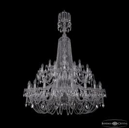 Люстра Bohemia Ivele Crystal  1402/20+10+5/400/XL-160/2d Ni