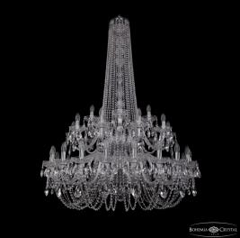 Люстра Bohemia Ivele Crystal  1402/20+10+5/400/h-160/2d Ni