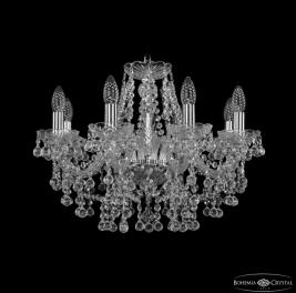 Люстра Bohemia Ivele Crystal  1409/8/195 Ni