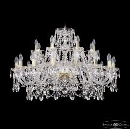 Люстра Bohemia Ivele Crystal  1411/16+8/360 G