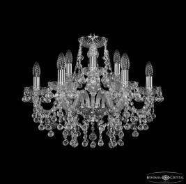 Люстра Bohemia Ivele Crystal  1409/6+3/195 Ni