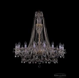 Люстра Bohemia Ivele Crystal  1411/16/400/XL-115 G
