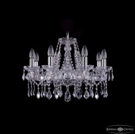 Люстра Bohemia Ivele Crystal  1413/8/200 Ni Leafs