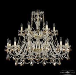 Люстра Bohemia Ivele Crystal  1411/12+6/360/2d G K721