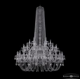 Люстра Bohemia Ivele Crystal  1402/24+12+6/460/h-176/2d Ni