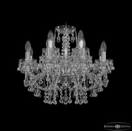 Люстра Bohemia Ivele Crystal  1409/8+4/195 Ni