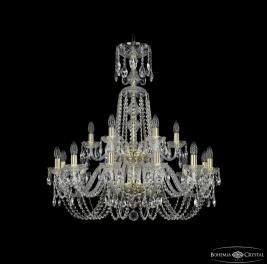 Люстра Bohemia Ivele Crystal  1402/12+6/300/XL-91/2d G