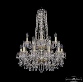 Люстра Bohemia Ivele Crystal  1403/10+5/195/h-77/2d G