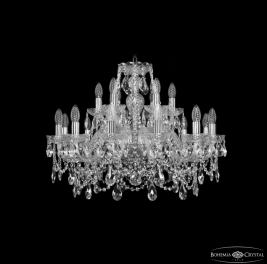 Люстра Bohemia Ivele Crystal  1411/12+6/240 Ni