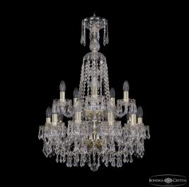Люстра Bohemia Ivele Crystal  1403/10+5/195/XL-84/2d G