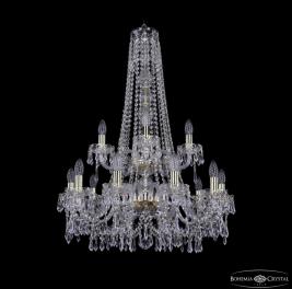 Люстра Bohemia Ivele Crystal  1403/10+5/240/h-92/2d G