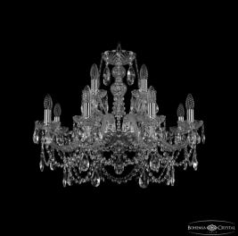 Люстра Bohemia Ivele Crystal  1411/8+4/240 Ni