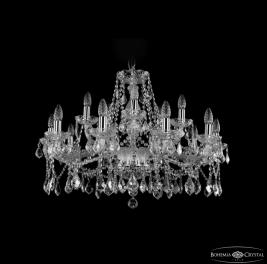 Люстра Bohemia Ivele Crystal  1413/10+5/300 Ni Leafs
