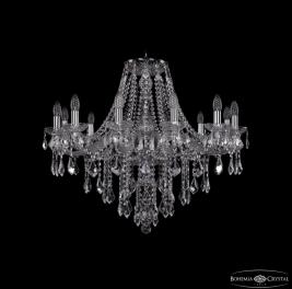 Люстра Bohemia Ivele Crystal  1415/12/300 Ni Leafs