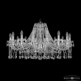 Люстра Bohemia Ivele Crystal  1413/16/360 Ni