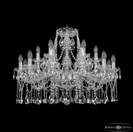 Люстра Bohemia Ivele Crystal  1413/12+6/300 Ni
