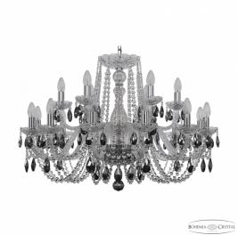 Люстра Bohemia Ivele Crystal  1402/12+6/300 Ni K731