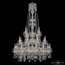 Люстра Bohemia Ivele Crystal  1411/16+8+4/300/XL-131/3d G